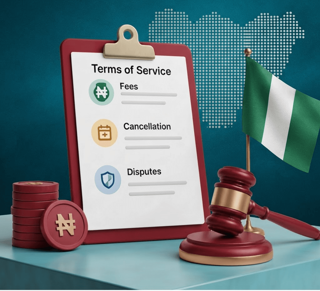 A visual guide to fees, cancellation and disputes in Nigeria